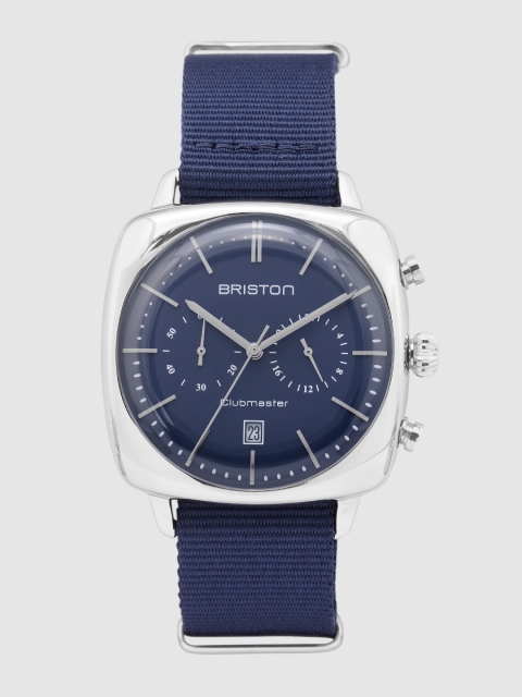 

BRISTON Men Blue CLUBMASTER Analogue Watch 17140.PS.V.15.NNB
