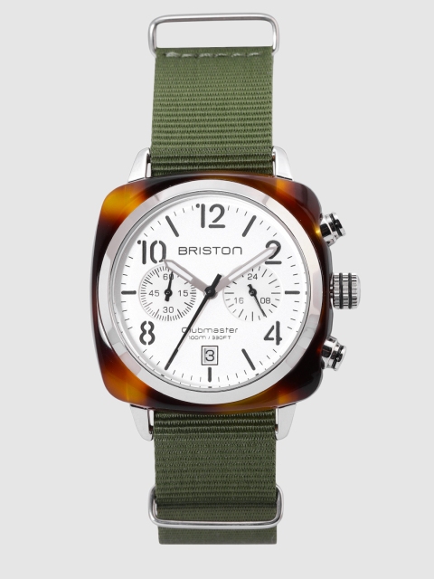 

BRISTON Men White CLUBMASTER CLASSIC Analogue Watch 16140.SA.T.2.NGA