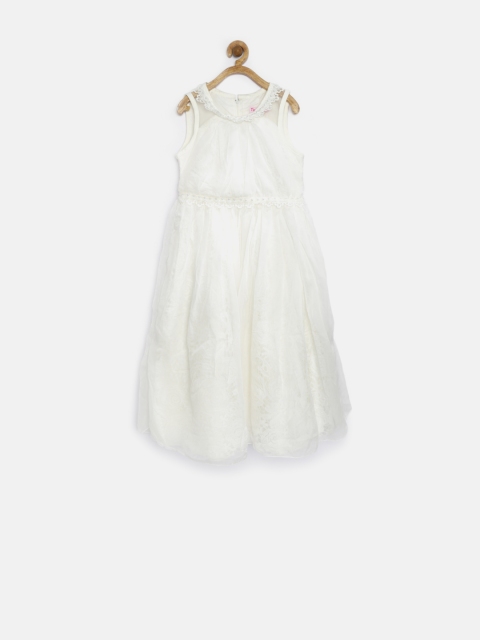 

Tiny Girl Off-White Crochet Maxi Dress