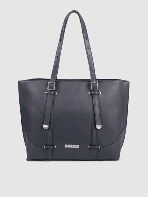 

Mast & Harbour Navy Blue Solid Shoulder Bag