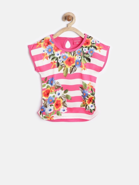 

Tiny Girl Pink Floral Print Top