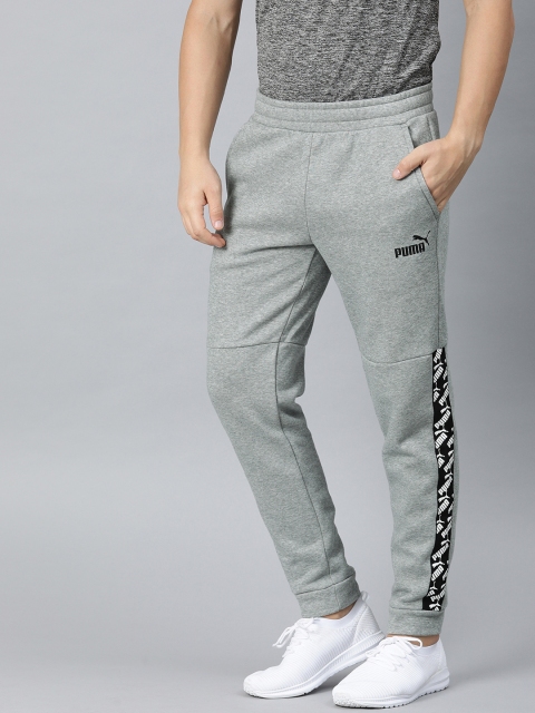

Puma Men Grey Printed AMPLIFIED Track Pants