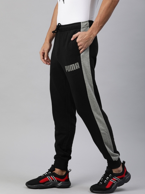 

Puma Men Black Contrast Joggers