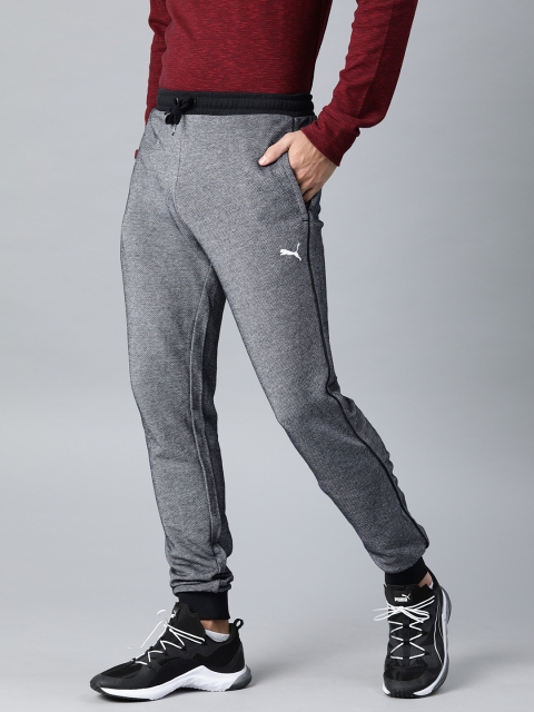 

Puma Men Charcoal Grey Straight Fit Joggers