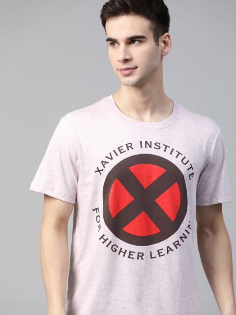 

Kook N Keech Marvel Men White Red Typography Pure Cotton T-shirt