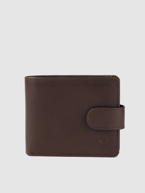 

Hidesign Men Brown Solid Two Fold Leather Wallet