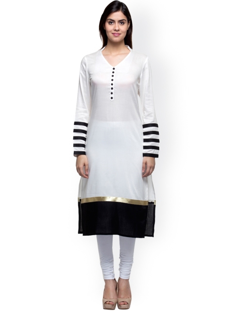 

Laabha White Kurta
