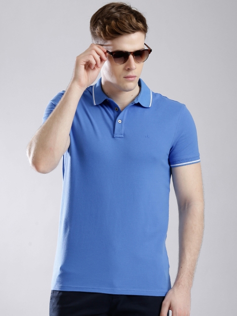 

Calvin Klein Jeans Blue Polo T-shirt