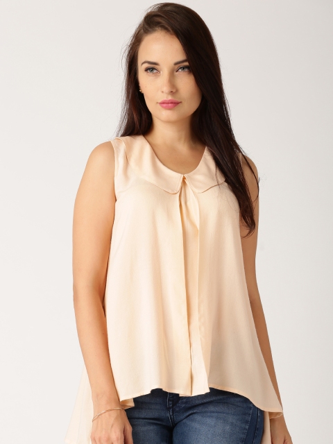 

All About You Peach-Coloured Top