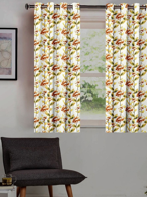 

SHIVANAA HOMES Multicoloured Single Curtain, Multi