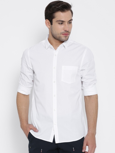 United Colors of Benetton White Casual Shirt