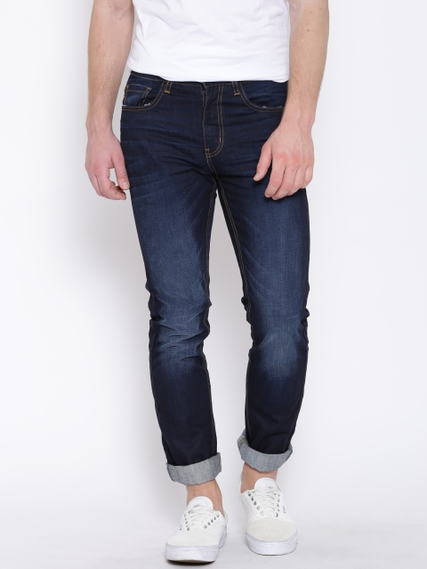 

United Colors of Benetton Navy Slim Straight Jeans, Navy blue