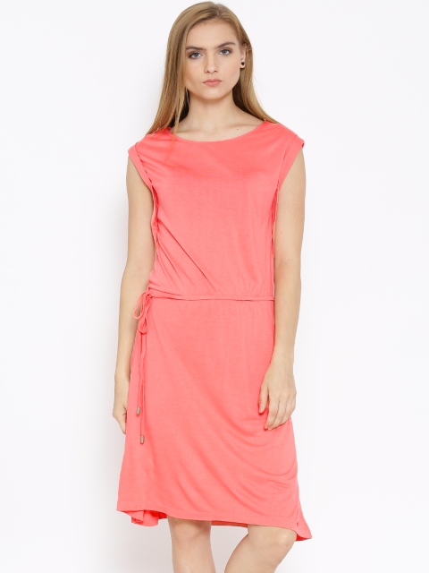 

United Colors of Benetton Coral Pink Tailored Dress