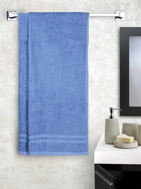 

CORE Designed by SPACES Adults Set of 2 380 GSM Bath Towels, Blue