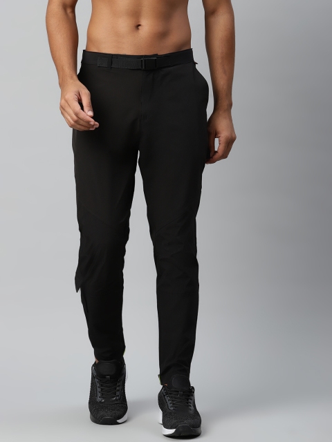 

HRX By Hrithik Roshan Men Black Rapid-Dry Anti-Static Outdoor Trousers