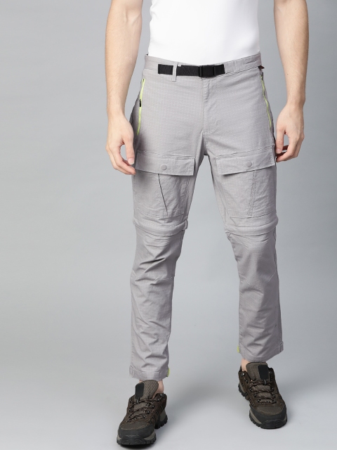 

HRX By Hrithik Roshan Men Wet Weather Detachable Outdoor Trousers, Grey