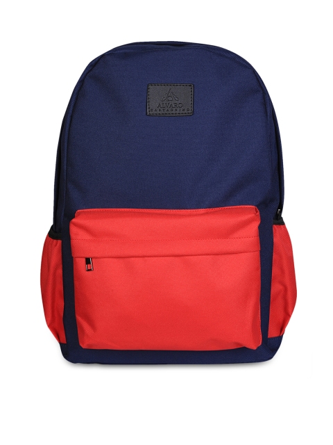 

Alvaro Castagnino Men Blue & Red Backpack