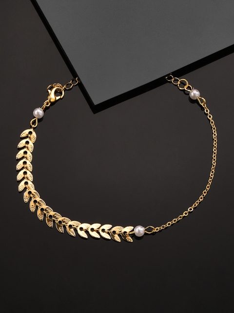 

TOKYO TALKIES X rubans FASHION ACCESSORIES Gold-Plated Handcrafted Bracelet