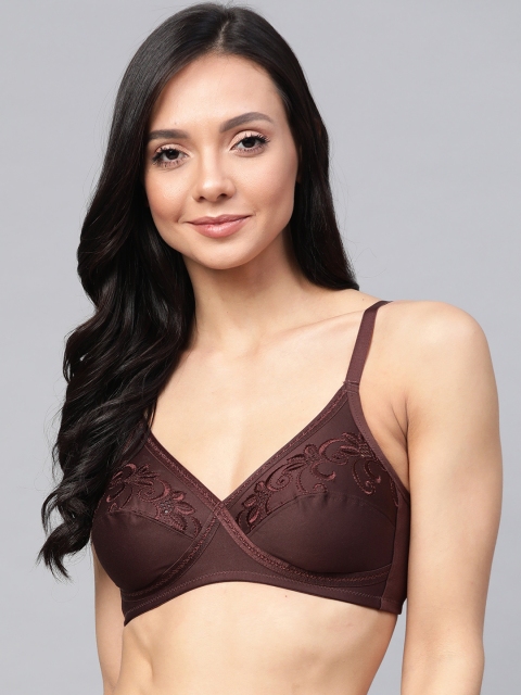 

Marks & Spencer Beige Self Design Underwired Non Padded Plunge Bra T337020