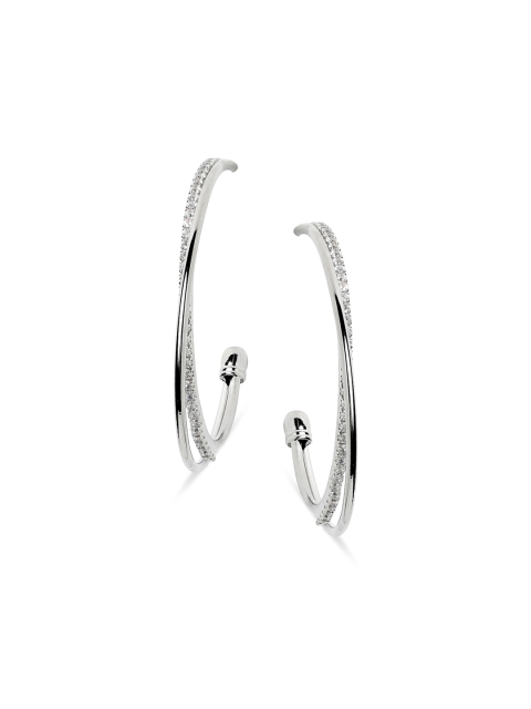 

TOKYO TALKIES X rubans FASHION ACCESSORIES Silver-Toned Classic Drop Earrings