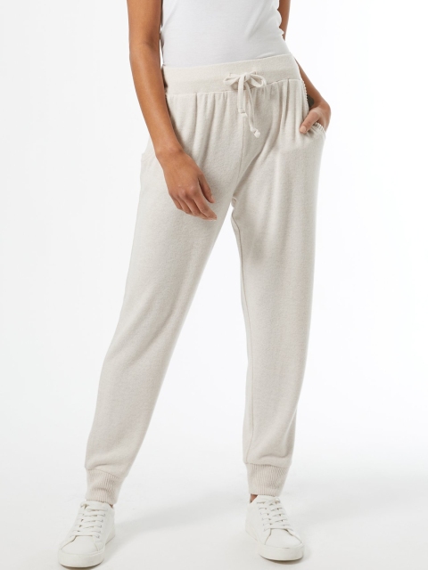 

DOROTHY PERKINS Women Off-White Sustainable Regular Fit Solid Joggers