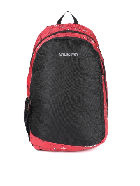 

Wildcraft Unisex Black & Red Solid MY BP 2 LJ Crs Backpack