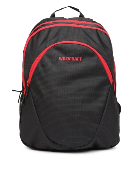 

Wildcraft Unisex Black Backpack