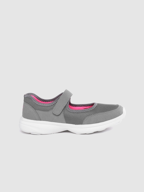 

HRX by Hrithik Roshan Women Charcoal Grey Knitted Sneakers