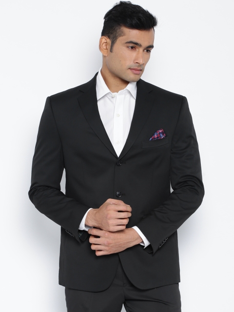

SUITLTD Black Single-Breasted Blazer