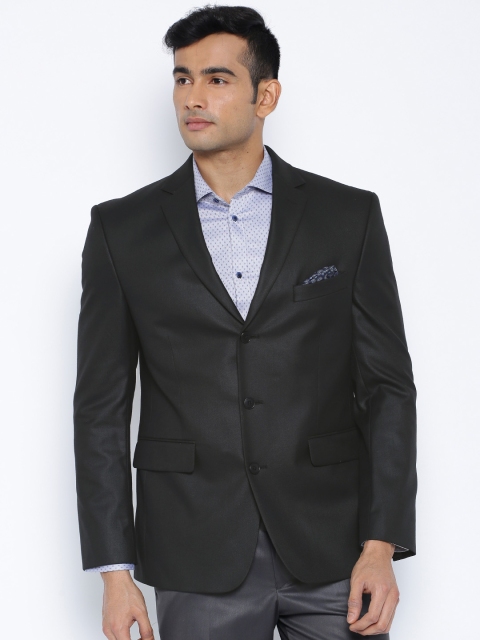 

SUITLTD Black Regular Fit Single-Breasted Blazer