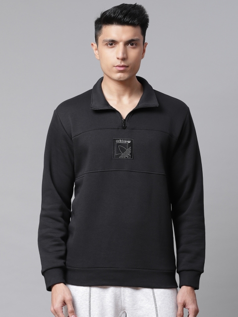 

ADIDAS Originals Men Black SPRT Icon Quarter-Zip Track Jacket