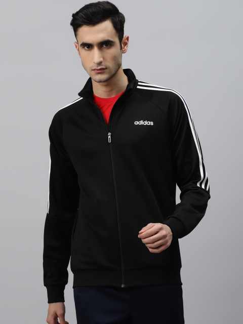 

ADIDAS Men Black Solid Track Jacket