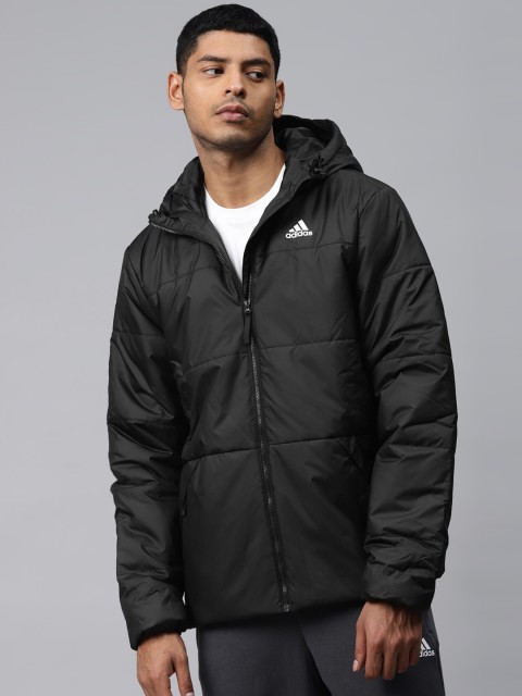 

ADIDAS Men Black Solid BSC Insulated Hooded Jacket