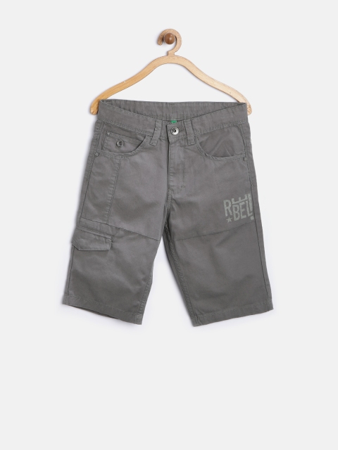 

United Colors of Benetton Boys Grey Shorts
