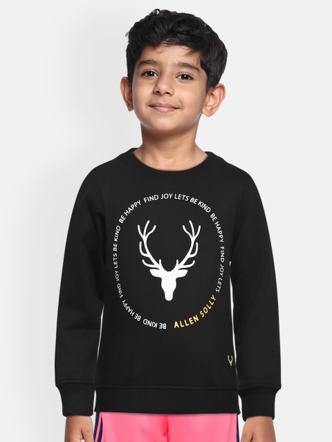 

Allen Solly Junior Boys Black Printed Sweatshirt