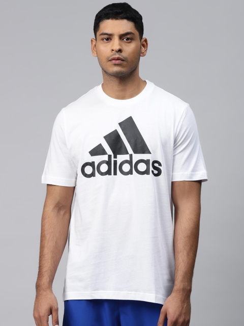 

ADIDAS Men White & Black Must Haves Badge of Sport T-shirt