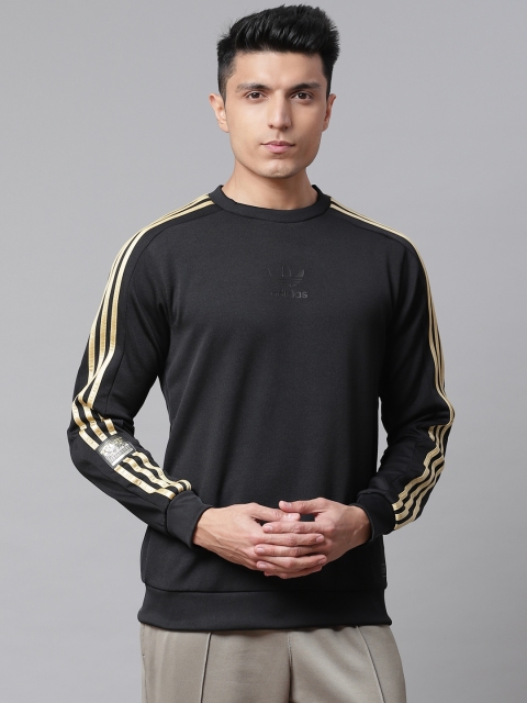 

ADIDAS Originals Men Black Chile 20 Crew Solid Sweatshirt