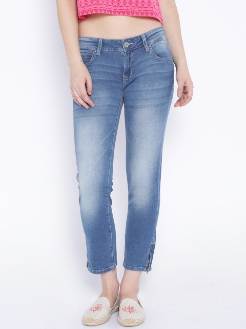 

Pepe Jeans Blue Lola Regular Fit Stretchable Jeans