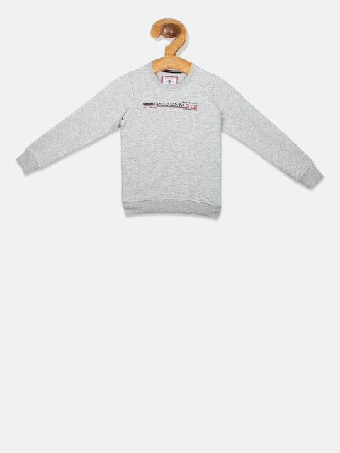 

Monte Carlo Boys Grey Printed Sweatshirt