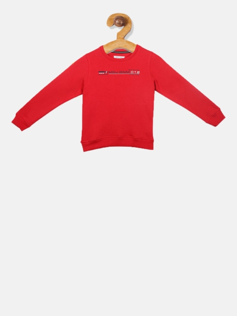 

Monte Carlo Boys Red Printed Sweatshirt