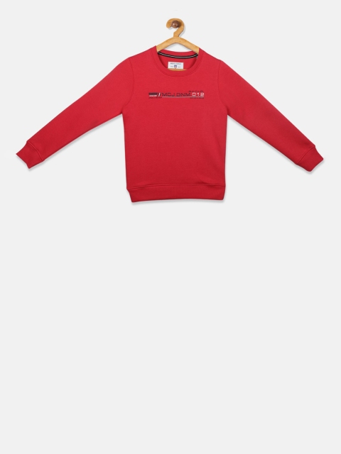 

Monte Carlo Boys Red Printed Sweatshirt