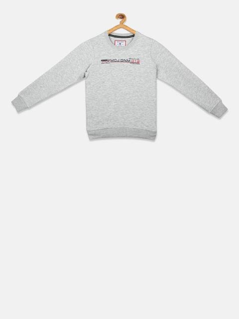 

Monte Carlo Boys Grey Printed Sweatshirt
