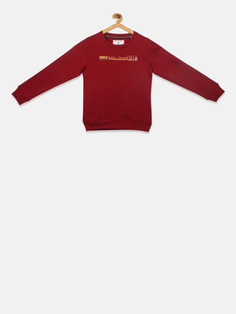 

Monte Carlo Boys Red Printed Sweatshirt