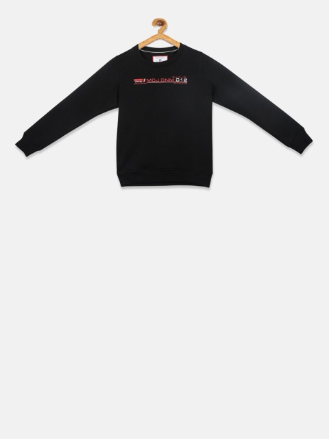 

Monte Carlo Boys Black & Red Printed Sweatshirt