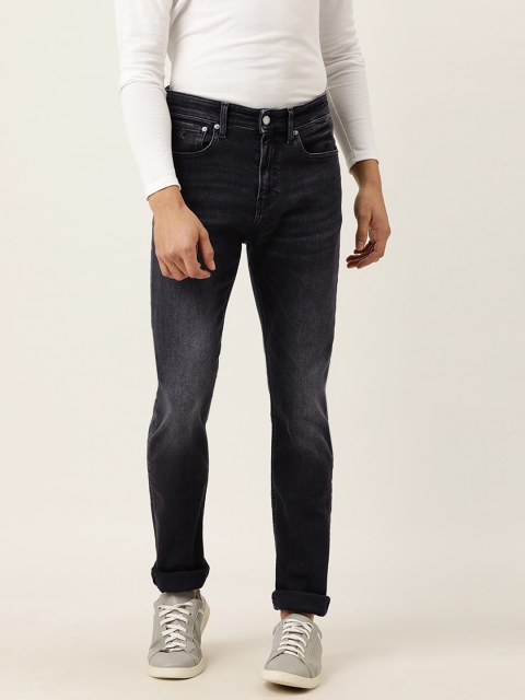 

Calvin Klein Jeans Men Black Skinny Fit Mid-Rise Clean Look Stretchable Jeans