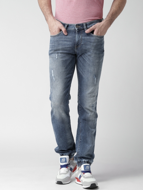 

Celio Blue Washed Slim Jogg Stretchable Jeans