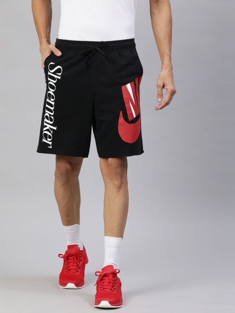 

Nike Men Black Printed NSW ALUMNI REV Regular Fit Regular Shorts