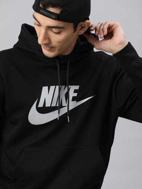 

Nike Men Black Printed NSW PO BB HOODIE Sweatshirt