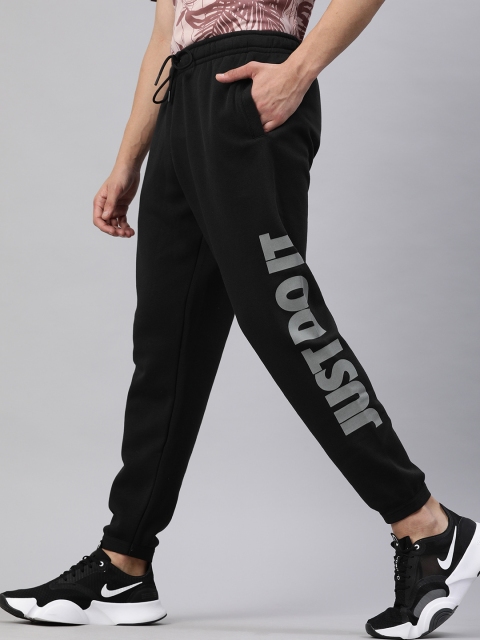 

Nike Men Black Printed Sportswear NSW JDI MIX Fleece Joggers