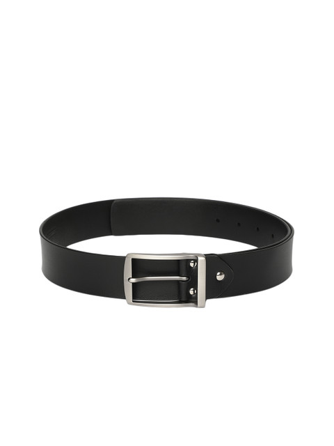 

Allen Solly Men Black Solid Leather Belt